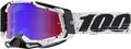 100% Racecraft 2 crossbril Trinity - Rode/Blauwe Spiegel Lens ( 2024 collectie )