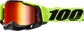 100% Racecraft 2 crossbril Geel - Rode Spiegel Lens ( 2024 collectie )