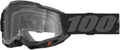 100% Accuri 2 Crossbril Zwart - clear lens (2025 collection)