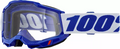 100% Accuri 2 Crossbril Blauw - clear lens ( 2025 collection )