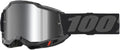 100% Accuri 2 Crossbril Zwart - Zilvere spiegel lens (2025 collection)