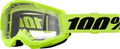 100% Strata 2 Volwassen Crossbril Geel - heldere clear lens ( 2025 collection )