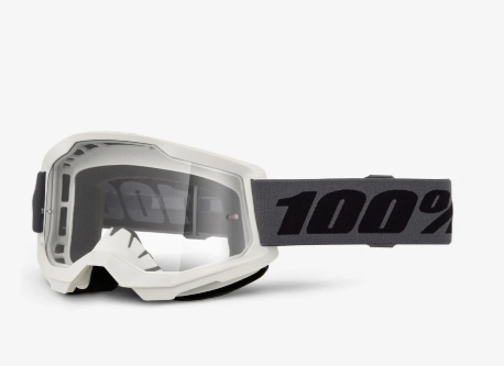 100% Strata 2 Crossbril Grijs - heldere clear lens ( 2026 collection )
