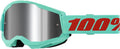 100% Strata 2 Crossbril Mautipi - Zilver Spiegel lens ( 2026 collection )