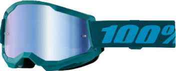 100% Strata 2 Crossbril Stone - Blauwe Spiegel lens ( 2026 collection )