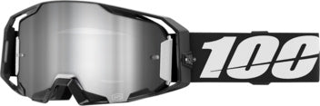100% Armatic Crossbril Black - Silver mirror lens ( 2025 collection )