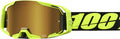 100% Armatic Crossbril Neon Yellow - True Gold mirror lens ( 2025 collection )