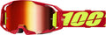 100% Armatic Crossbril Red - Red mirror lens ( 2025 collection )