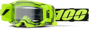100% Armatic Forecast Roll Off Crossbril Fluor Geel ( 50mm roll off )
