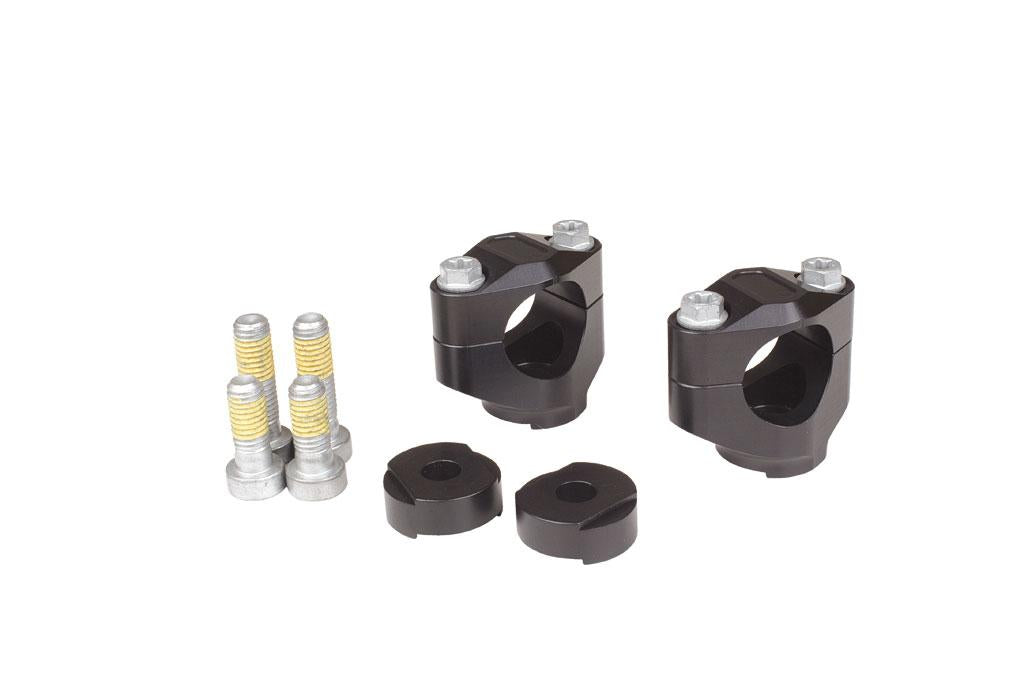 X-Trig stuurklemmen + stuurverhoger blokken voor Xtrig kroonplaten met 22 mm stuur M10