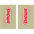 Blackbird voorvork stickers SHOWA17