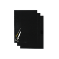 Blackbird Zwart stickervel 47x33cm ( 3 stuks )