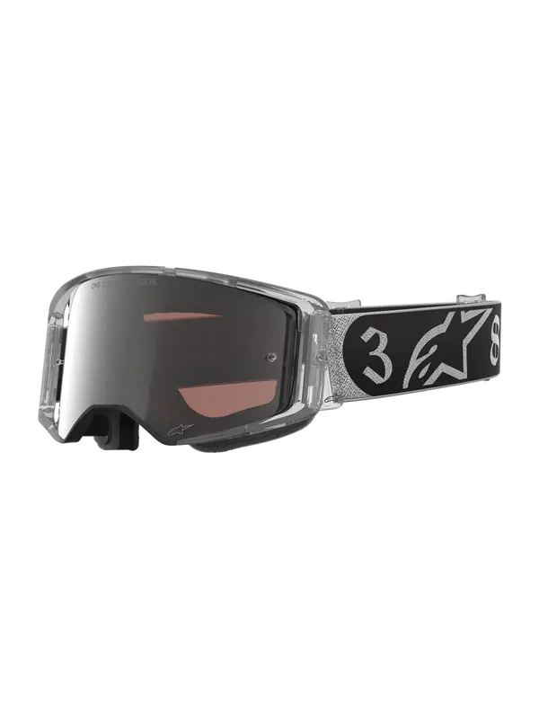 Alpinestars 2026 Supertech Haiden Deegan Signature DNGR38 XXV crossbril Zilver spiegellens