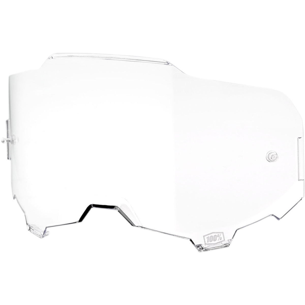 100% Clear Lens Clear voor 100% Armega crossbril tear off