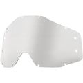 100% Forecast Clear lens met modder vizier voor 100% Strata/Accuri Forecast crossbrillen