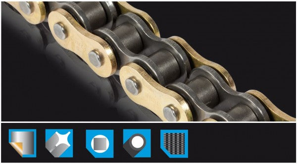 TSUBAKI Ketting 520 MXE- RQ2 X-RING - 130 schakels