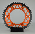 Mino achtertandwiel 50 tands staal/aluminium Oranje / Zwart KTM SX/SX-F/EXC/EXC-F 1990- & Husqvarna TC/FC/FE/TE 125/150/250/350/450/501 2014-