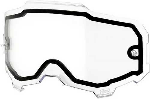 100% Clear Lens Dual Pane voor 100% Armega