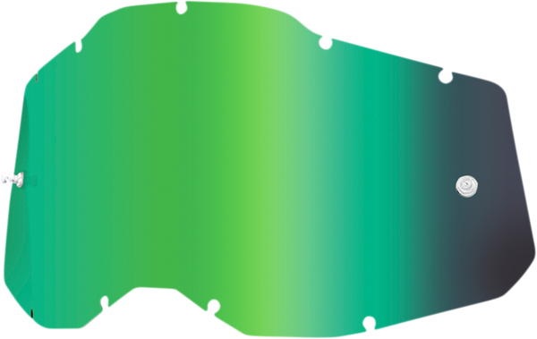 100% groene spiegel lens voor racecraft 2/accuri 2/strata 2