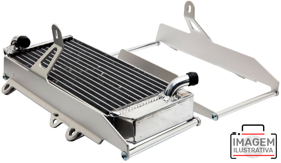 Crosspro Radiator beschermers Zilver Husaberg/Husqvarna/KTM