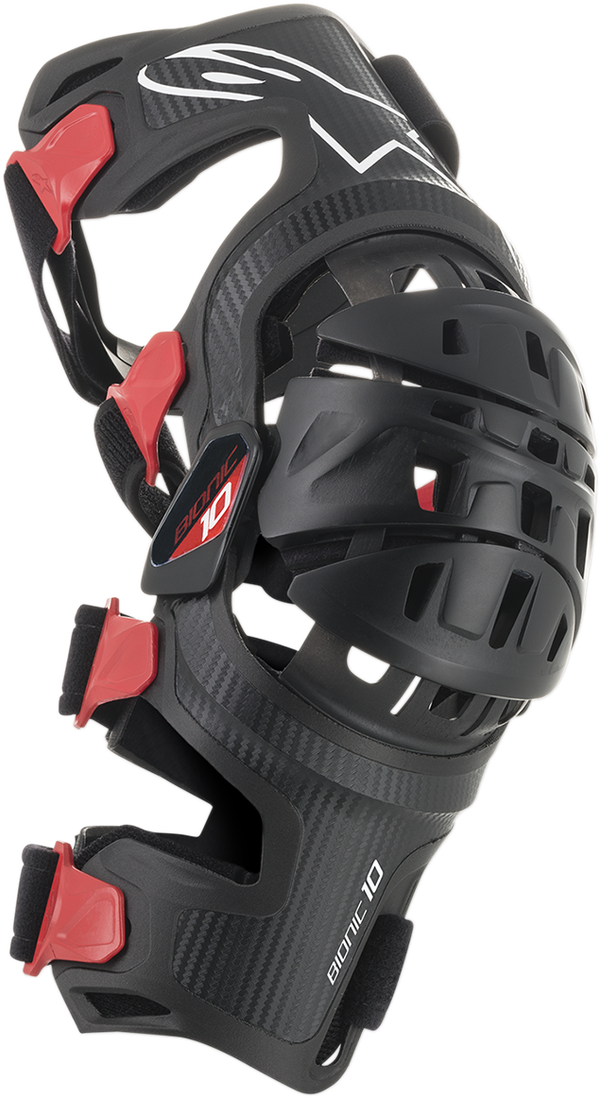 Alpinestars Bionic 10 Carbon kniebrace Maat M linker knie