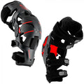 Alpinestars RK-1 Plasma Kniebraces volwassen Zwart/Rood ( set van links en rechts )