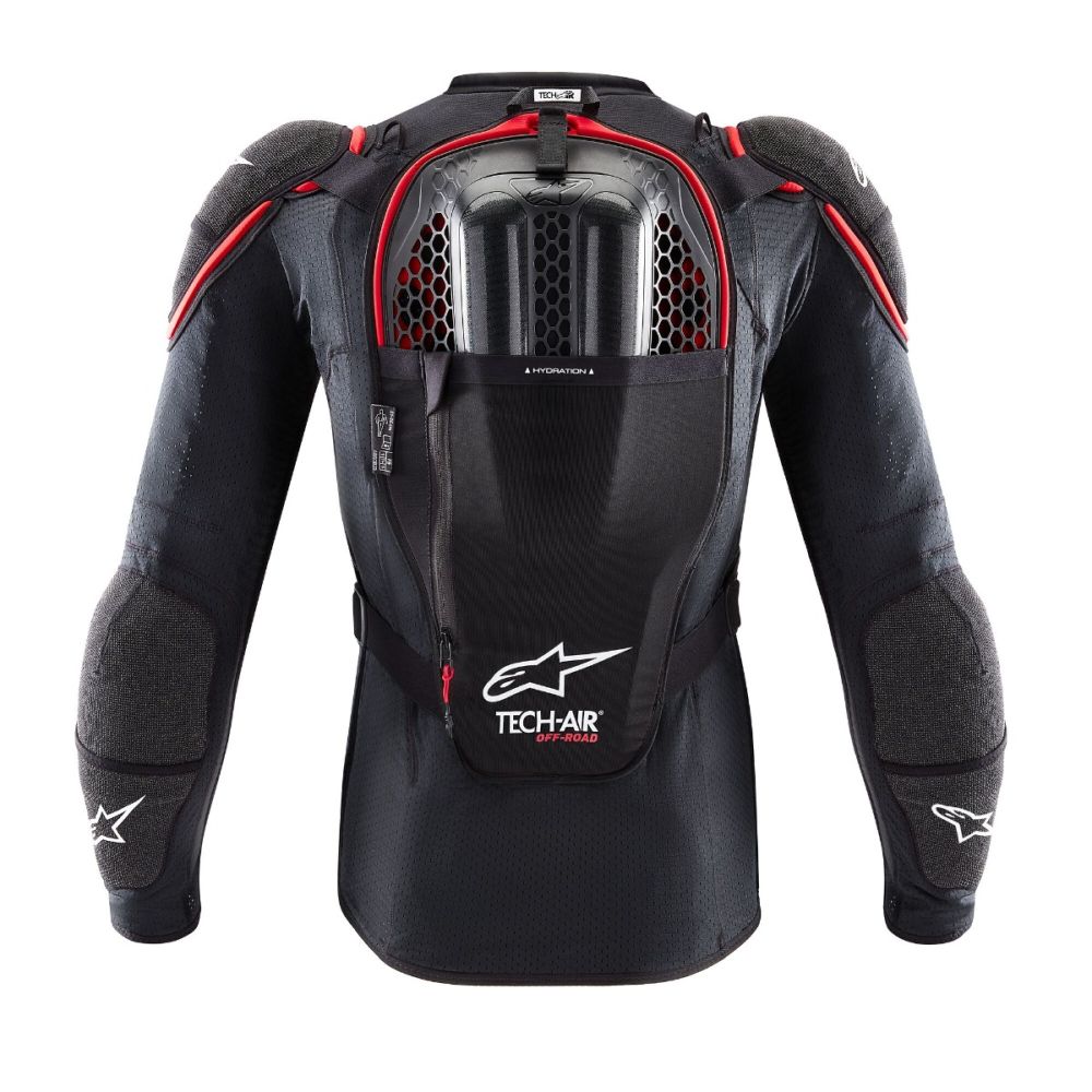 Alpinestars Airbag Tech-Air protectie vest Zwart / Rood