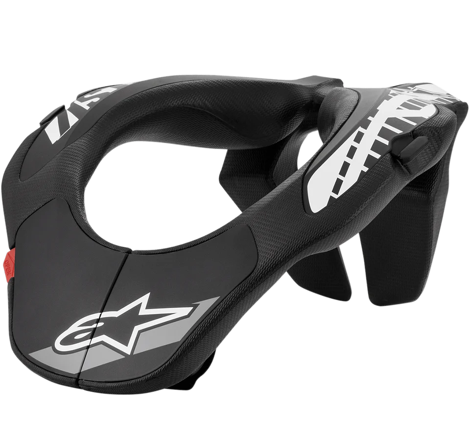 Alpinestars MX Jeugd/Kinderen ( 1 maat ) Nek Brace Zwart 2026 collectie
