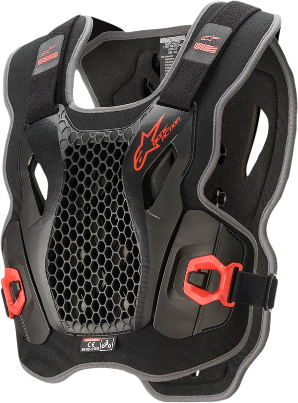 Alpinestars Bionic Action Bodyprotector Zwart / Rood maat XL/XXL