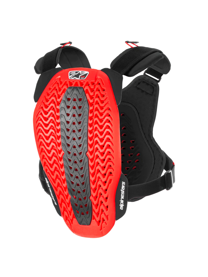 Alpinestars A-5 Plasma Bodyprotector Zwart / Rood maat XS / S
