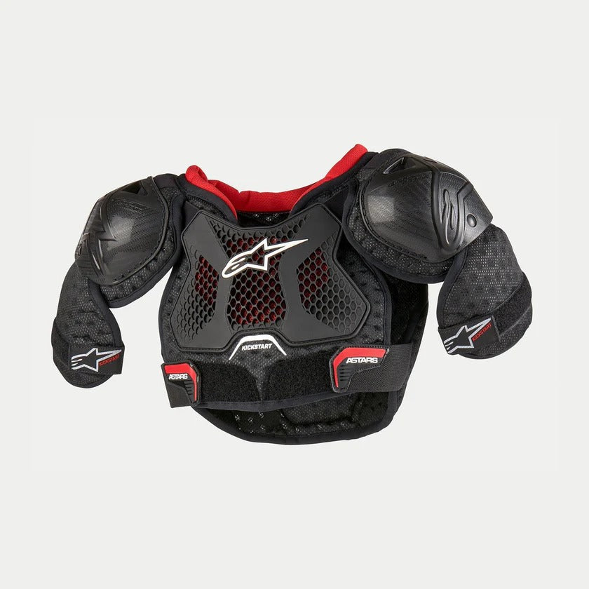Alpinestars Jeugd Bionic Action Kickstart Bodyprotector Zwart maat 4-6 jaar