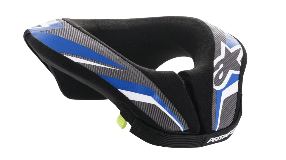Alpinestars MX Jeugd/Kinderen Nek Kraag Zwart / Blauw / Antraciet 2026 collectie