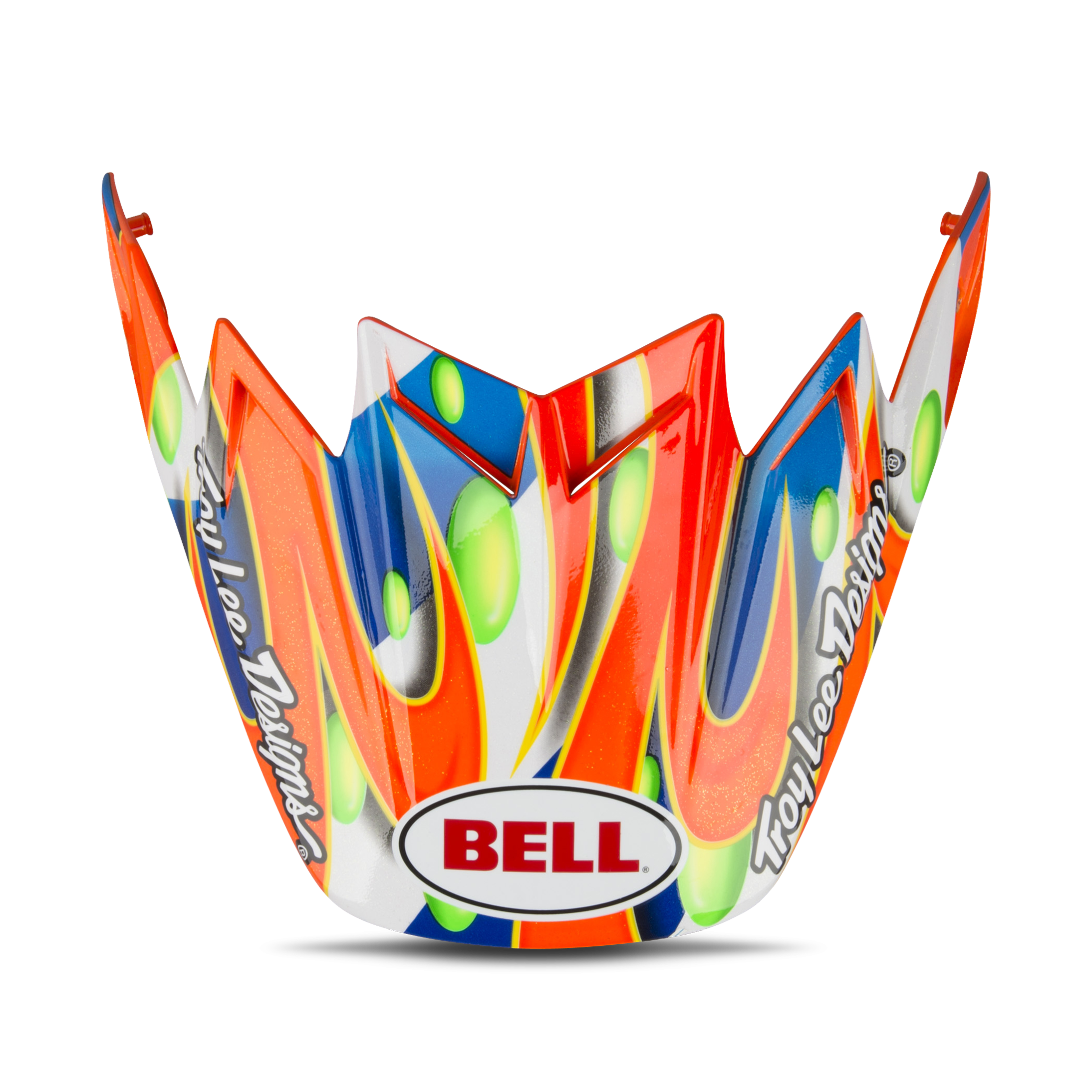 BELL Moto9/ Moto 9 flex helmklep MC Grath replica orange/oranje