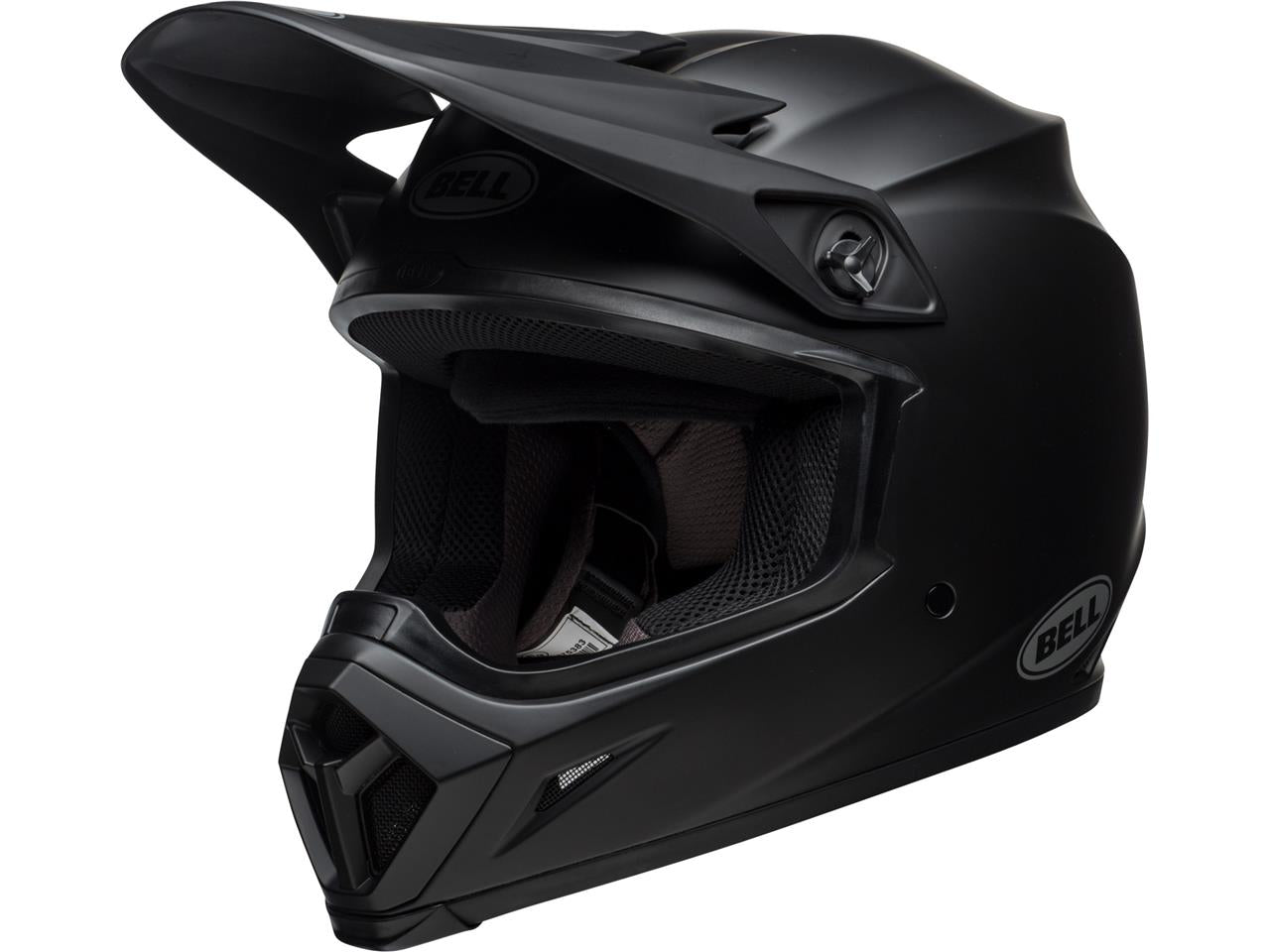 BELL MX-9 Mips Helm Solid Matt Zwart S