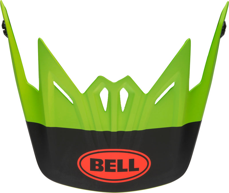 BELL Helmklep voor Moto-9 youth helmklep Glory green/black/infrared