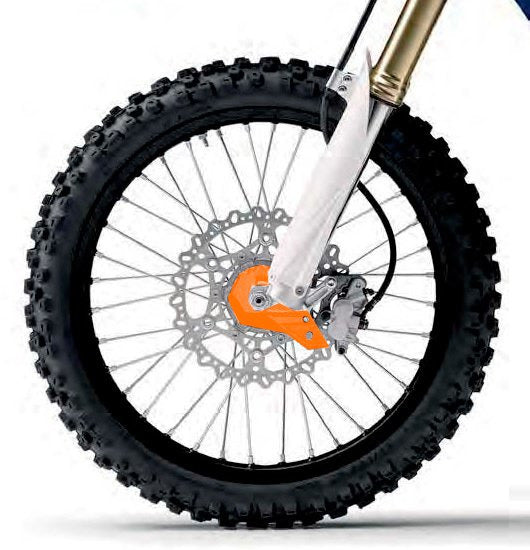Polisport voorpoot beschermer Oranje KTM