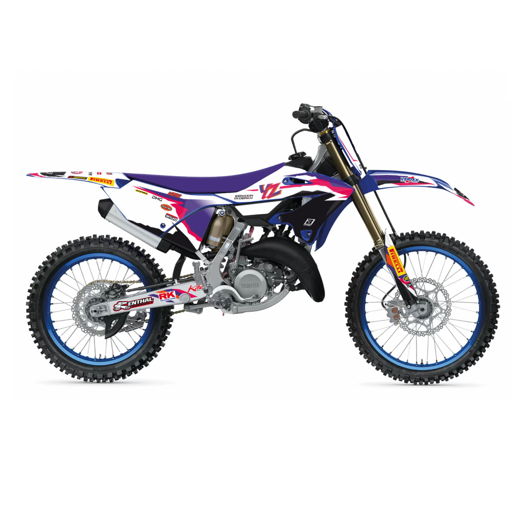 Blackbird stickerset met zadelovertrek Replica Team Factory 50th Anniversay Yamaha YZ 125/250 2022-2024