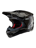 Alpinestars MX crosshelm Supertech M10 ( SM10 ) Solid Carbon ( 2026 collectie )