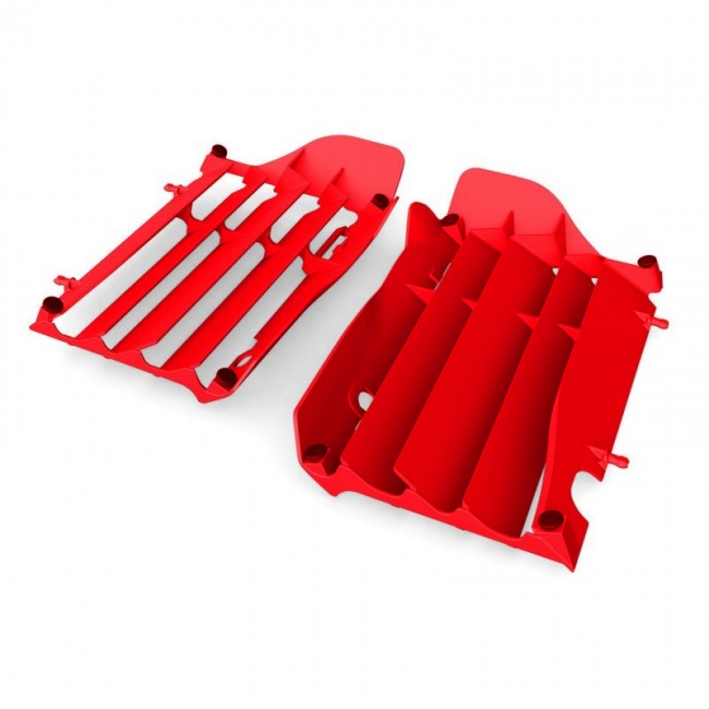 Polisport radiator lammellen plastic Rood Honda CRF 250R 10-13