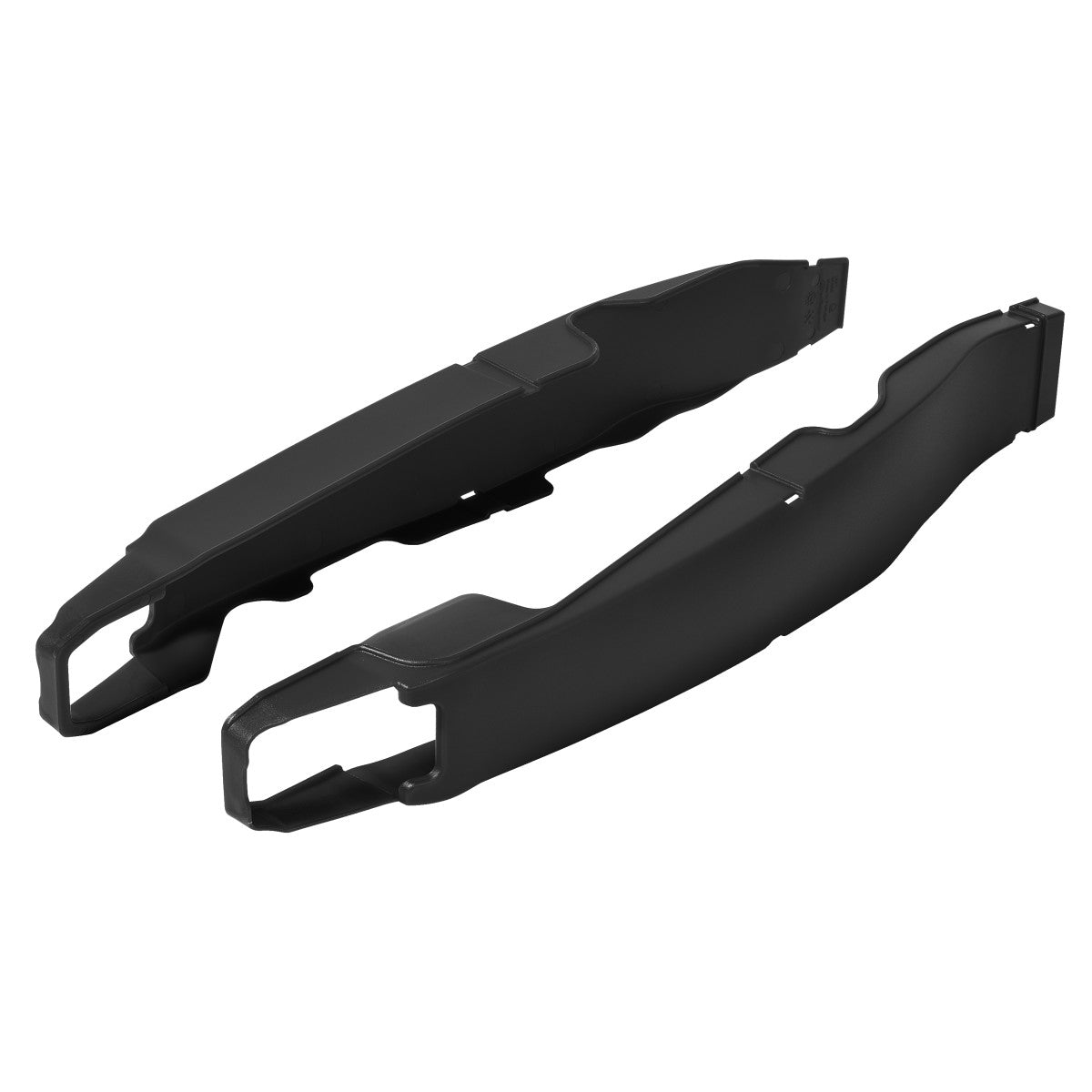 Polisport achterbrug beschermers plastic Zwart Yamaha WR 250F 15- & WR 450F 16- & YZ 250F 09- & YZ 450F 09-