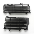 Polisport radiator lammellen plastic Zwart Kawasaki KX 450F 2016-2020