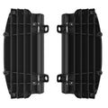 Polisport radiator lammellen plastic Zwart KTM SX 125/150 16-18 & SX 250 17-18 & SX-F 250/350/450 16-18 & EXC 250 17 & EXC 250 TPI 18-19 & EXC 300 TPI 18-19 & EXC-F 250/350/450/500 17-18 & Husqvarna TC 125 16-18