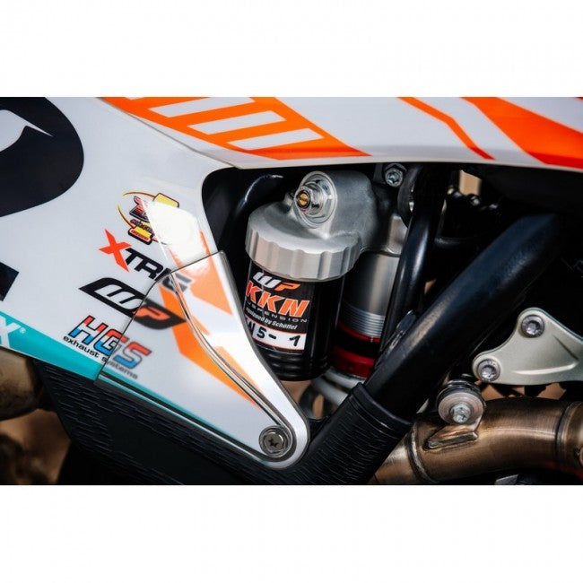 Polisport sticker beschermers transparant zijnummerborden Honda CRF 250R 18-21 & CRF 450R 17-20