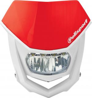 Polisport LMX Halo Led koplamp rood/wit