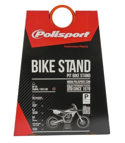 Polisport opvouwbare motorbok Zwart / Blauw