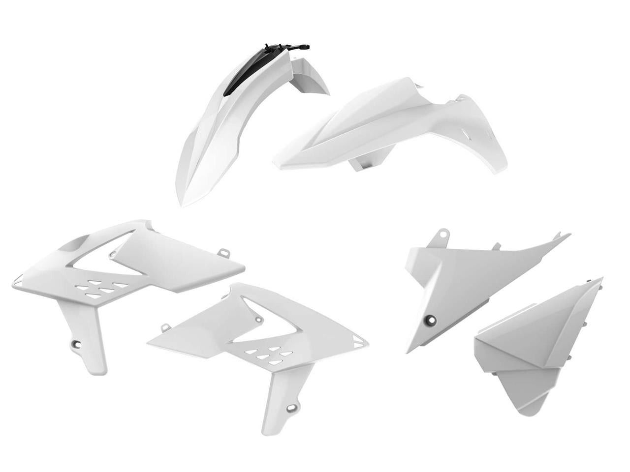 Polisport plastic kit Wit Beta RR 250/300/350/430/480 13-17