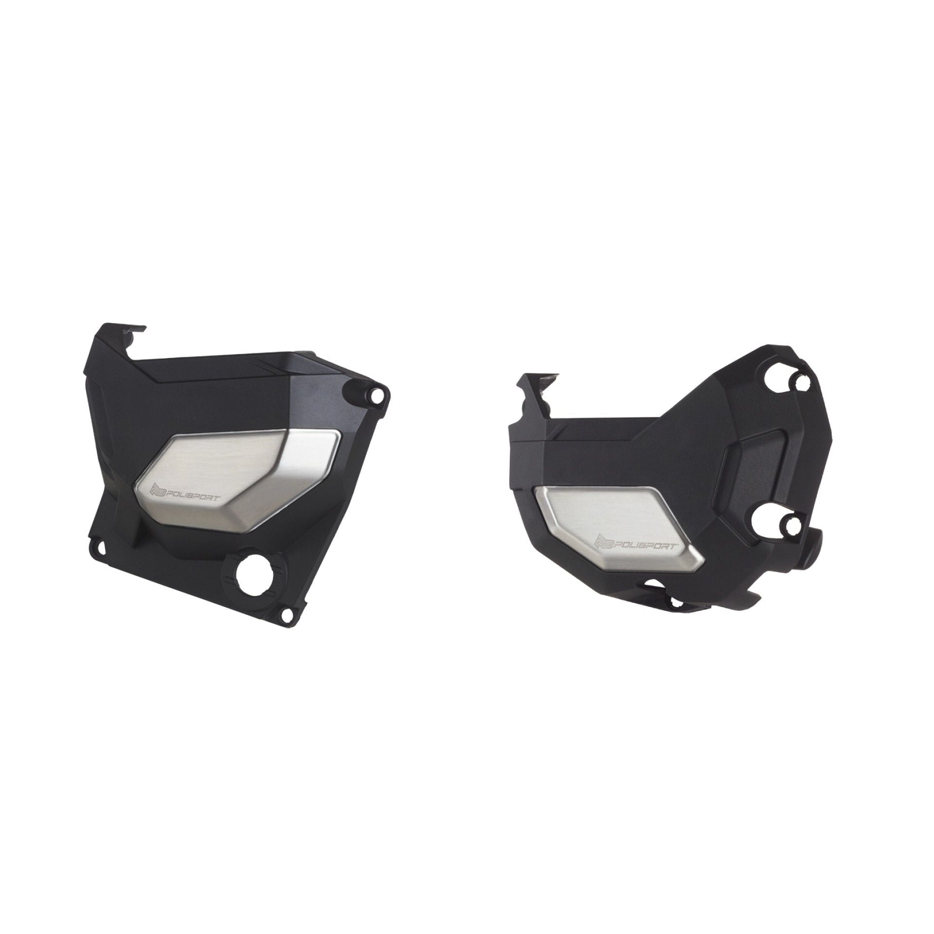 Polisport KIT ENGINE COVER PROTECTOR BLACK - Kawasaki Z 900 2017-2022 & Yamaha XSR 700 2015-2022