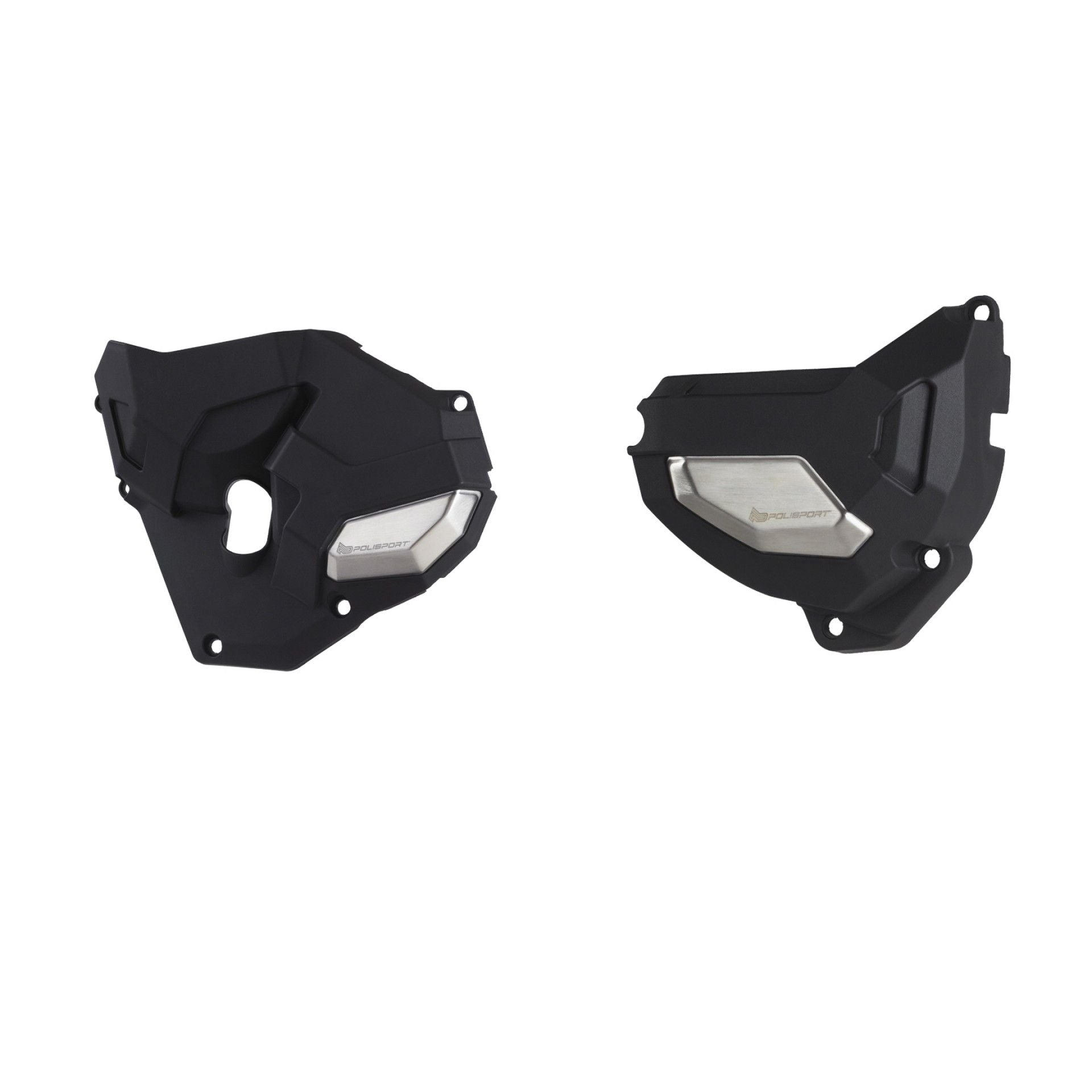 Polisport KIT ENGINE COVER PROTECTOR BLACK - HONDA CBR 650F 2014-2020 & CB 650F 2014-2020 & CB 650R 2019-2020 & CBR 650R 2019-2020