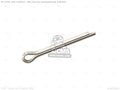 Yamaha OEM voetsteun clip 91490-25020-00