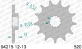 AFAM voortandwiel 13 tands staal TM EN 125 01-18 & EN 144 07-17 & MX 125 03-18 & MX 144 08-18